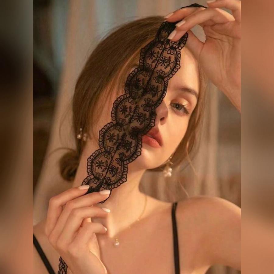 Cubre Ojos de Encaje